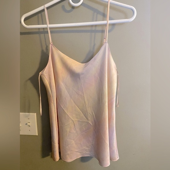 Vince Tank Top Rainbow Wash Camisole Spaghetti Strap M - Picture 7 of 9